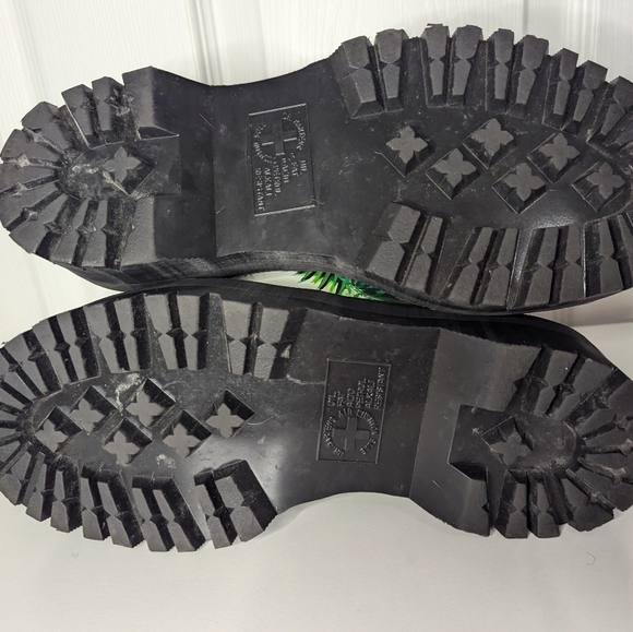 Dr Martens Chelsea Quad White Smooth Leather Platform Boots Women's Size 8 2976 - Picture 7 of 10